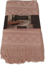Konimpex Hamamdoek - Cotton - Oud Roze - 90 x 170 cm