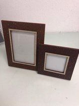 decoratieve fotolijstjes - set van 2 stuks