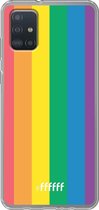 6F hoesje - geschikt voor Samsung Galaxy A52 - Transparant TPU Case - #LGBT #ffffff