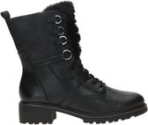 Tamaris Veterboots zwart - Maat 39