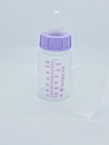 Biberon Cair 130 ml avec tétine jetable - Emballage stérile 10 pièces