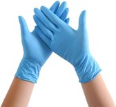 Nitril Handschoenen - Hemelsblauw - Maat S - Powder-free - Handschoenen Wegwerp - Doos van 100 Stuks