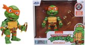 Jada Toys - Speelfiguur - Turtles Michelangelo -10 Cm - Die-cast - Groen