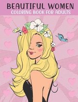 Beautiful Women Coloring Book For Adults
