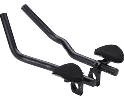 BBB Cycling Opzetstuur Racefiets - Verstelbaar Ligstuur Aluminium - Opzetstuur met Armsteun - Tijdritstuur - Triathlon Stuur - Compatibel met 25.4 of 31.8mm Fietsstuur - AeroBase BHB-52