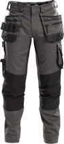 DASSY Flux D-Flex Werkbroek Stretch Grijs/Zwart