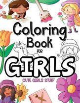 Coloring Book For Girls, Cute Girls Stuff