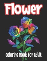 Flower Coloring Book For Adult