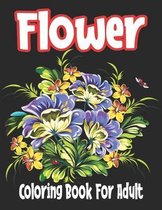 Flower Coloring Book For Adult