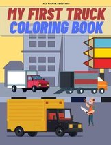 My First Truck Coloring Book