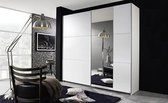 WOONENZO - Kledingkast Krona 218cm - kledingkast slaapkamer - kledingkasten met schuifdeur