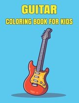 Guitar Coloring Book For Kids