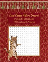 Real Estate Word Search Puzzles for Adults, 100 Puzzles with Answers
