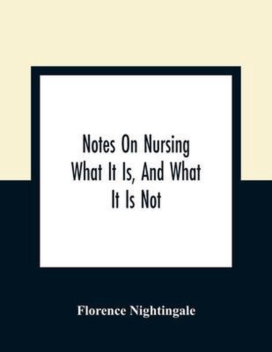Notes On Nursing - cover