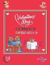 Valentines Day Coloring Book For Kids Ages 4-10