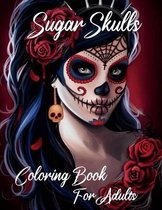 Sugar skulls coloring book for adults