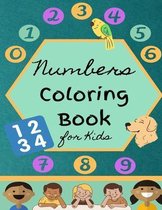 Numbers Coloring Book for kids