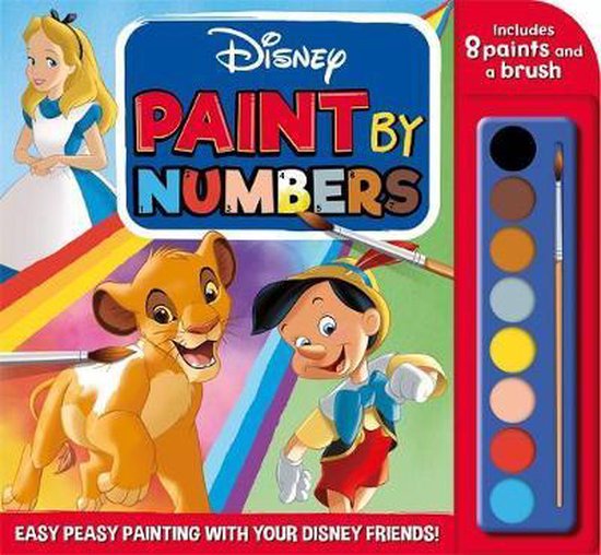Disney Paint By Numbers, Autumn Publishing 9781800222465 Boeken