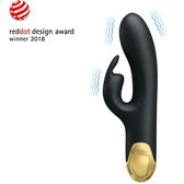 Vibrators voor Vrouwen Dildo Sex Toys Erothiek Luchtdruk Vibrator - Seksspeeltjes - Clitoris Stimulator - Magic Wand - 10 standen - Zwart - Smart®