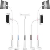 Garpex® Zwanenhals Tafelklem – Houder Bureau  360° Graden – Universeel Flexibel - iPhone Android - Lengte 85cm