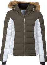 maupiti Keya ski jacket down ladies - Maat: XL, Kleur: Forest night