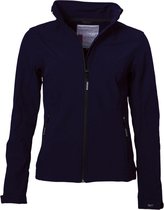 maupiti Kassy softshell jacket ladies - Maat: L, Kleur: Navy