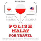 Polski - malajski: W przypadku podróży