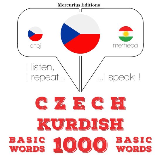 Čeština - kurdština: 1000 základních slov - cover