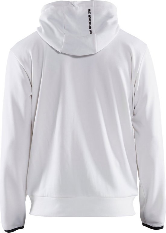 Blaklader Hoodie met rits 3363-2526 - Wit/Donkergrijs - XXXL