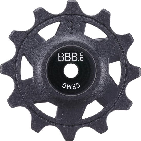 BBB Cycling Derailleurwieltjes RollerBoys - Duurzaam - Compatibel met SRAM - Zwart - 12T-14T - BDP-07 - BBB cycling