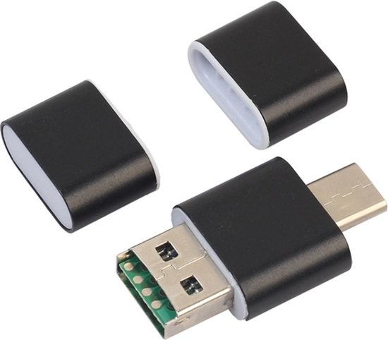 Lecteur de carte Micro SD USB vers USB C - Adaptateur Mini USB