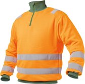 DASSY Denver Reflecterende Sweater Oranje/Groen