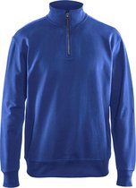 Blaklader 3369 Werksweater Korte Rits Korenblauw