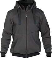 Dassy Pulse Sweatshirt jas 300400 - Antracietgrijs/Zwart - M