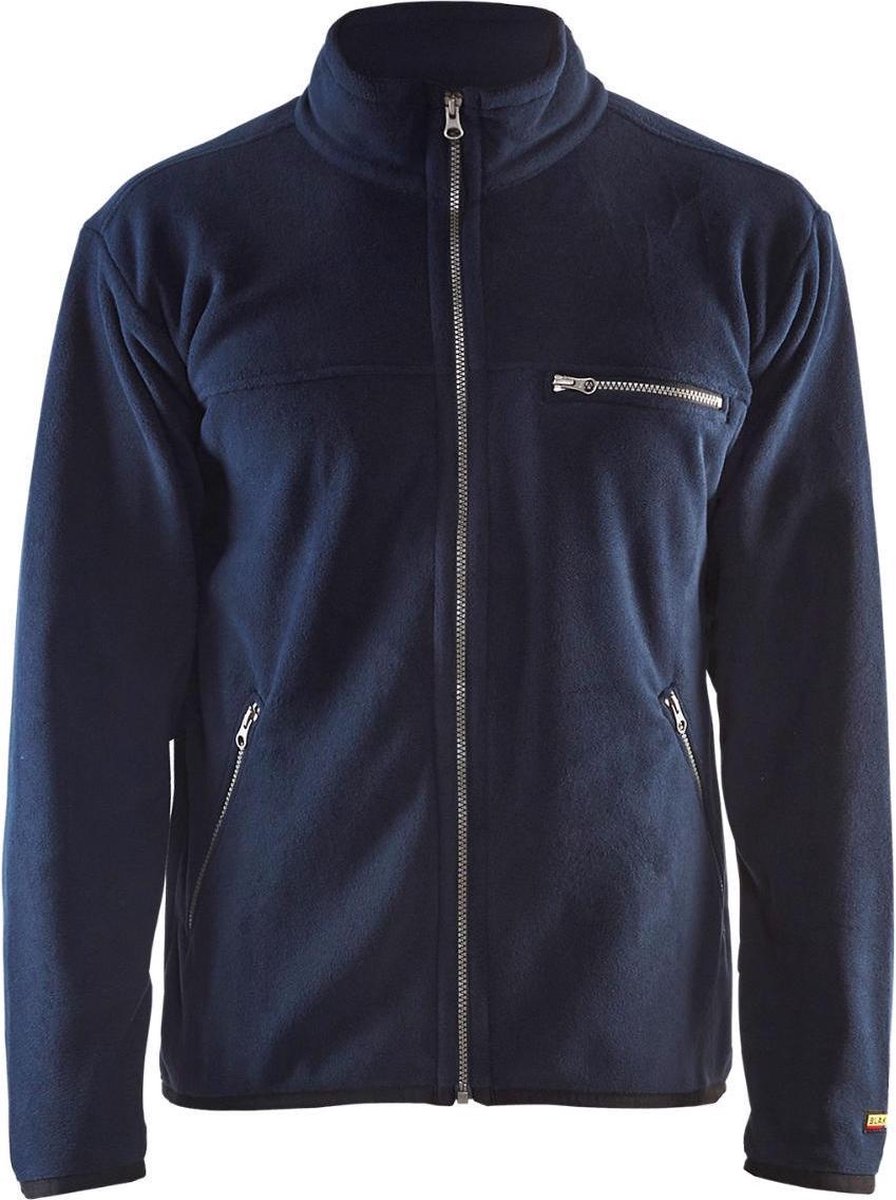 Blaklader fleecejas 4830-2510 marineblauw mt 3XL