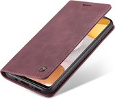 Samsung Galaxy S21 Hoesje - CaseMe Book Case - Bordeaux