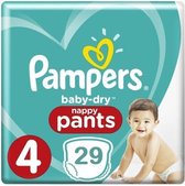 Pampers Baby-Dry nappy pants maat 4 29 stuk(s)