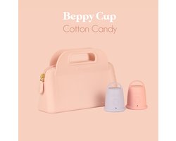 Beppy - Menstruatiecup - Cotton Candy - 2 stuks