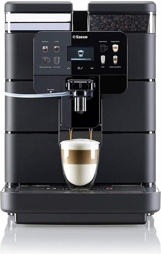 Ik denk dat ik ziek ben Schrijft een rapport China Saeco New Royal OTC - Volautomatisch Koffiezetapparaat - Koffiemachine met  Bonen | bol.com