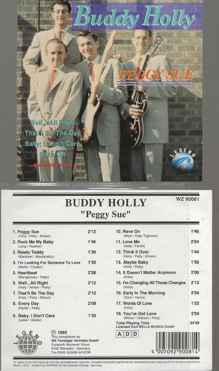 Buddy Holly - Peggy Sue