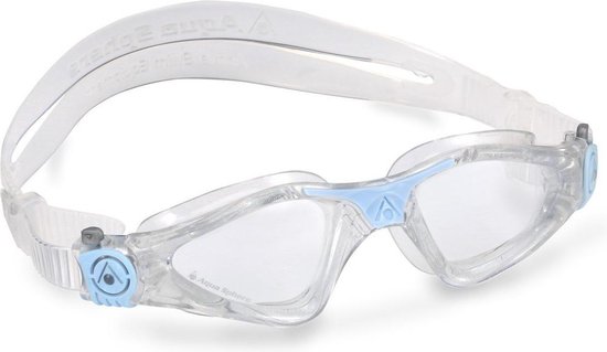 Aqua Sphere Kayenne Small - Zwembril - Volwassenen - Clear Lens - Glitter/Blauw