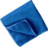 Microvezeldoek 40x36cm blauw - 4 stuks