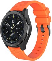 Bandje Voor de Samsung gear S3 Bandje Samsung Gear S3 Classic en Gear S3 Frontier oranje Small 22mm Watchbands-shop.nl