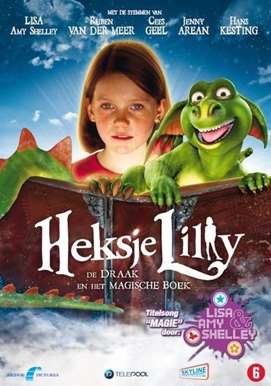 Cover van de film 'Heksje Lilly - De Draak En Het Magische Boek'
