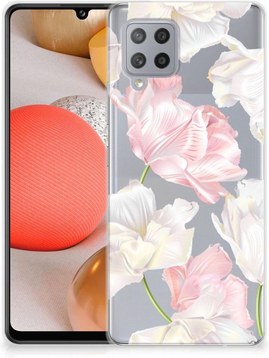 Samsung Galaxy A42 TPU Case Lovely Flowers