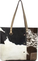 Tas Koeienhuid  Gekleurd Katoen 47x36cm