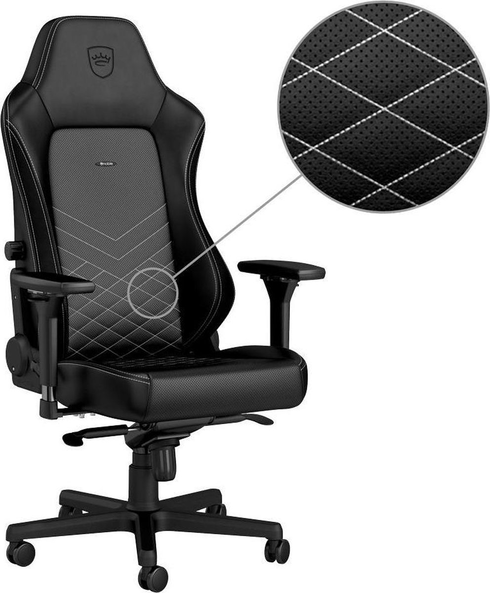 Noblechairs Hero gamestoel zwart/wit – foto 4