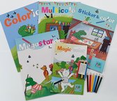 Kikker | set van 10 kleurboeken + potloden