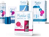 Starterspakket - Merula Cup + Douche + Glijmiddel + Spray + CupsCup reiniger - Strawberry roze