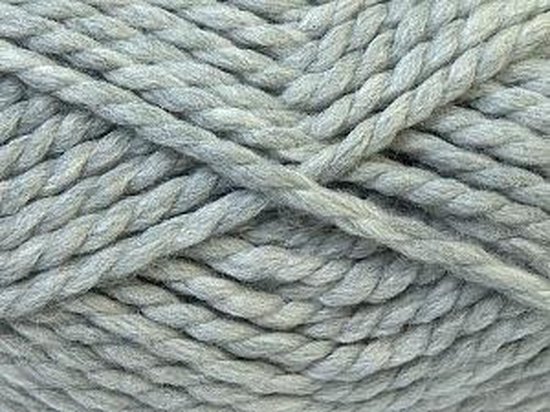 Tricot de laine avec une épaisseur de broche de 9 mm. - laine à tricoter  épaisse gris... | bol